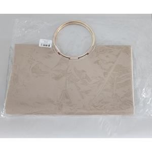 Evening Cocktail Party Convertible Bag Clutch Starlight Gold Metallic NWT